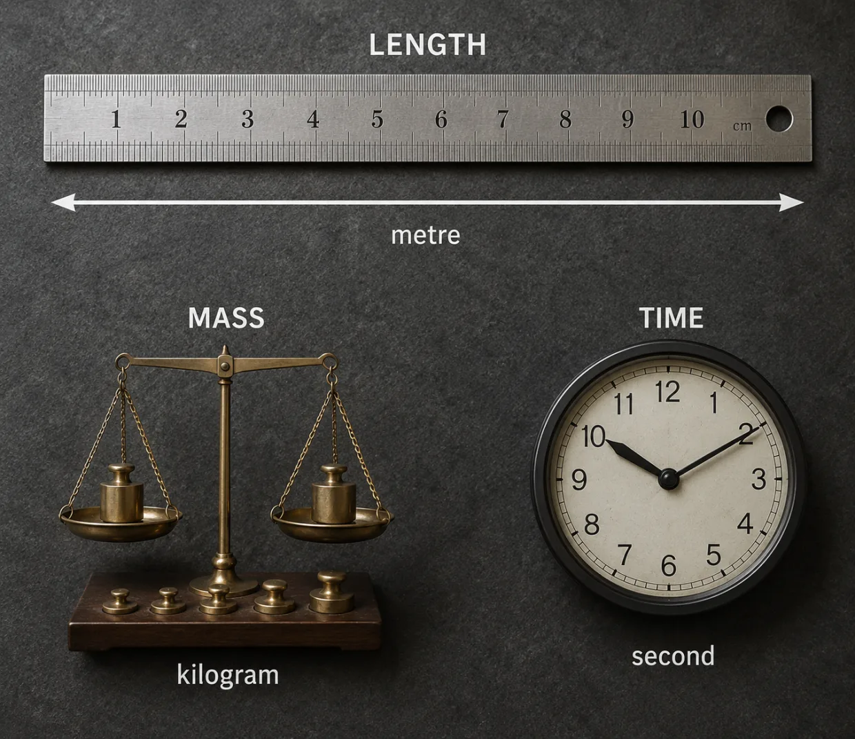 Diagram: Units and Measurements